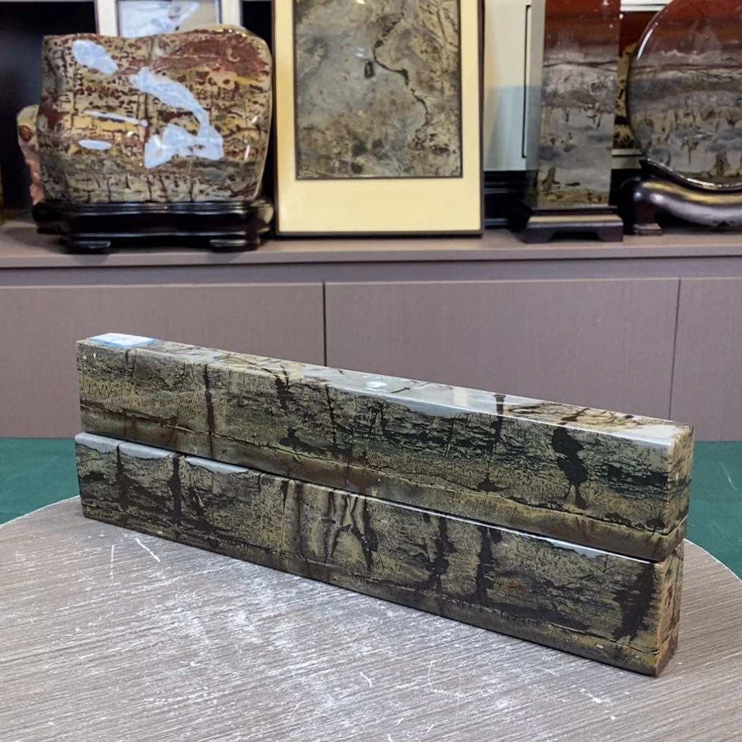 石材广西国画石草花石