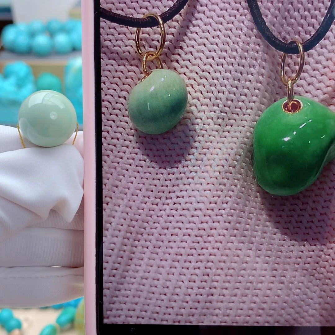 未镶嵌绿松石挂件