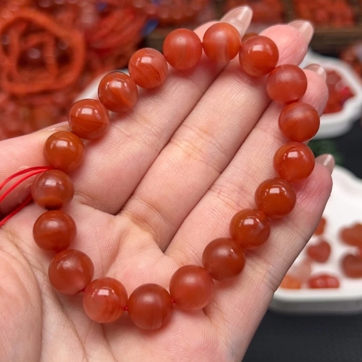 未镶嵌手链南红玛瑙