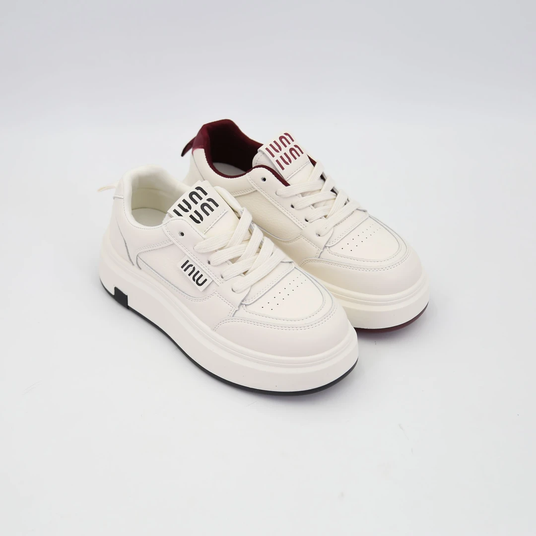 【金羊】平底系带学院基础通勤舒适厚底单鞋