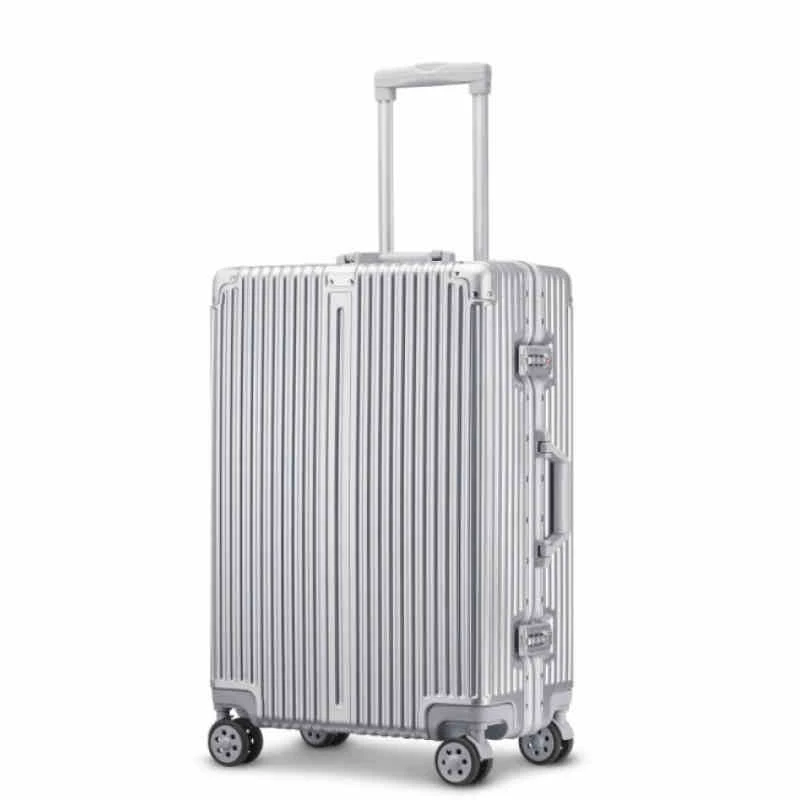 行李箱旅行箱铝框20拉杆箱万向轮24女男学生26耐用密码28寸皮箱子