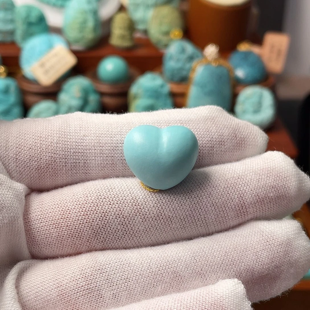 绿松石珠宝奇石未镶嵌