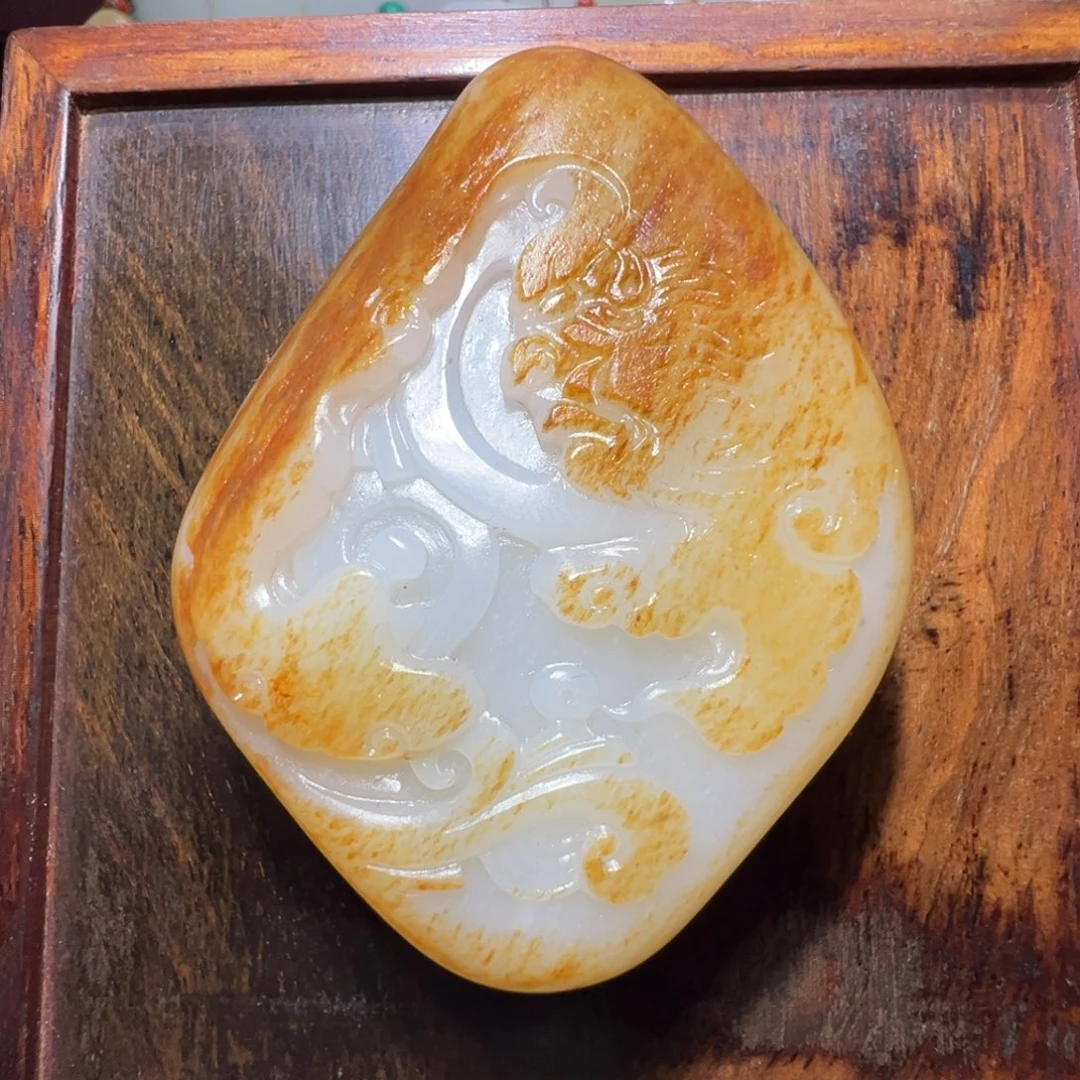 吊坠(不含链)未镶嵌和田玉