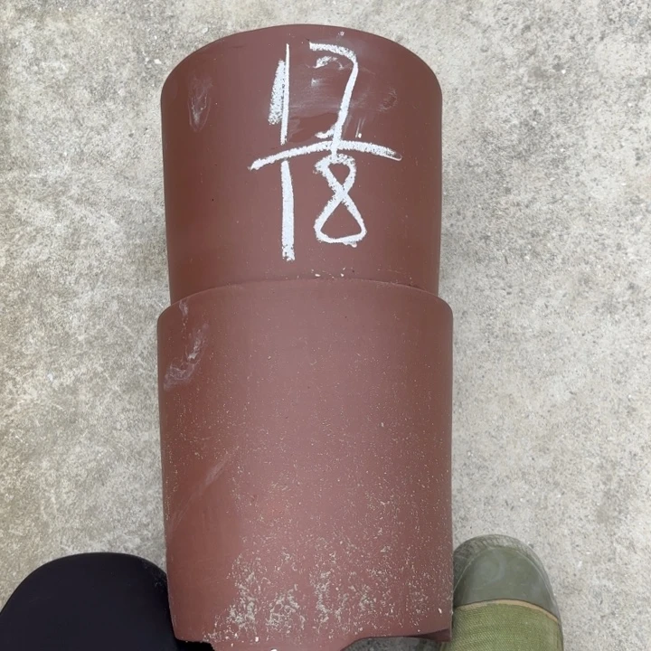 紫砂花盆紫砂的花