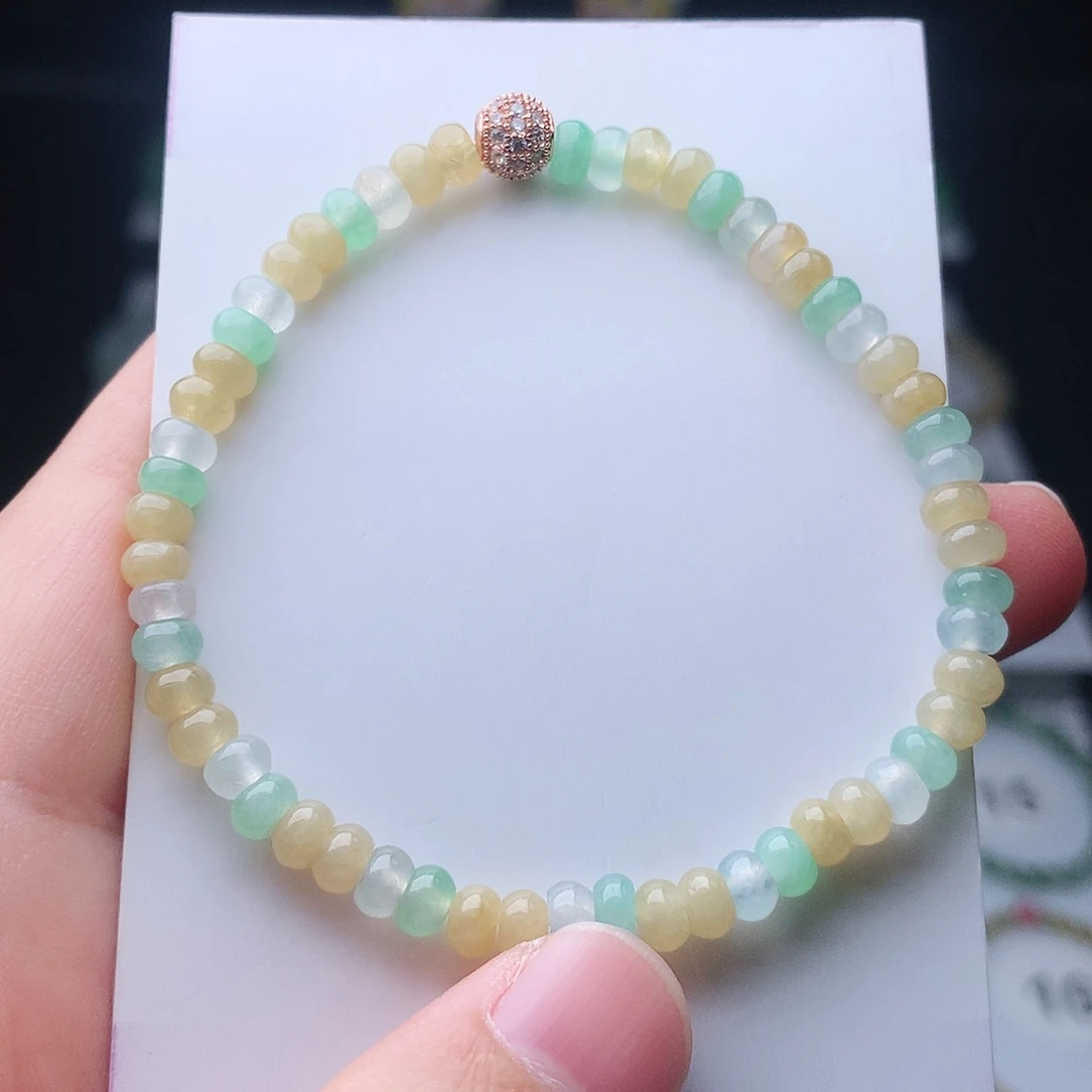 翡翠未镶嵌手链翡翠