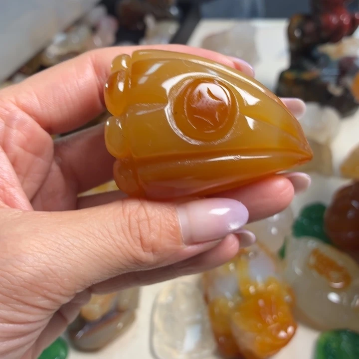 玛瑙/玉髓未镶嵌吊坠(不含链)