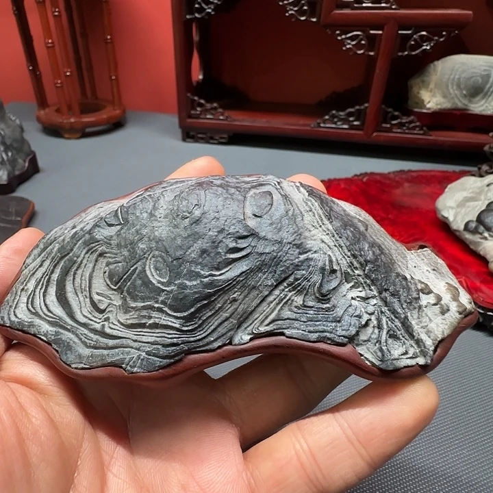 灵璧石精品纹石禅石