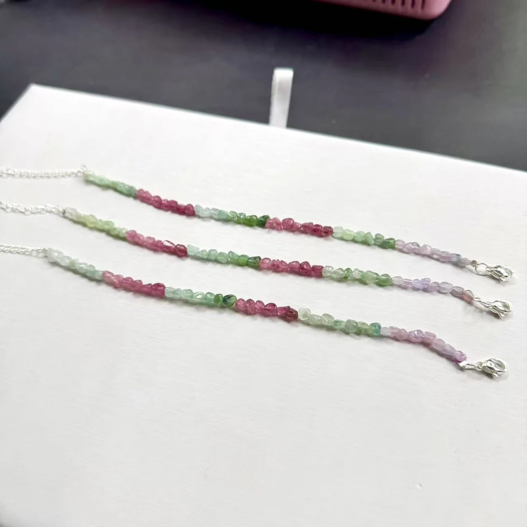 碧玺原石手链（默认表皮微瑕）-多样性发一