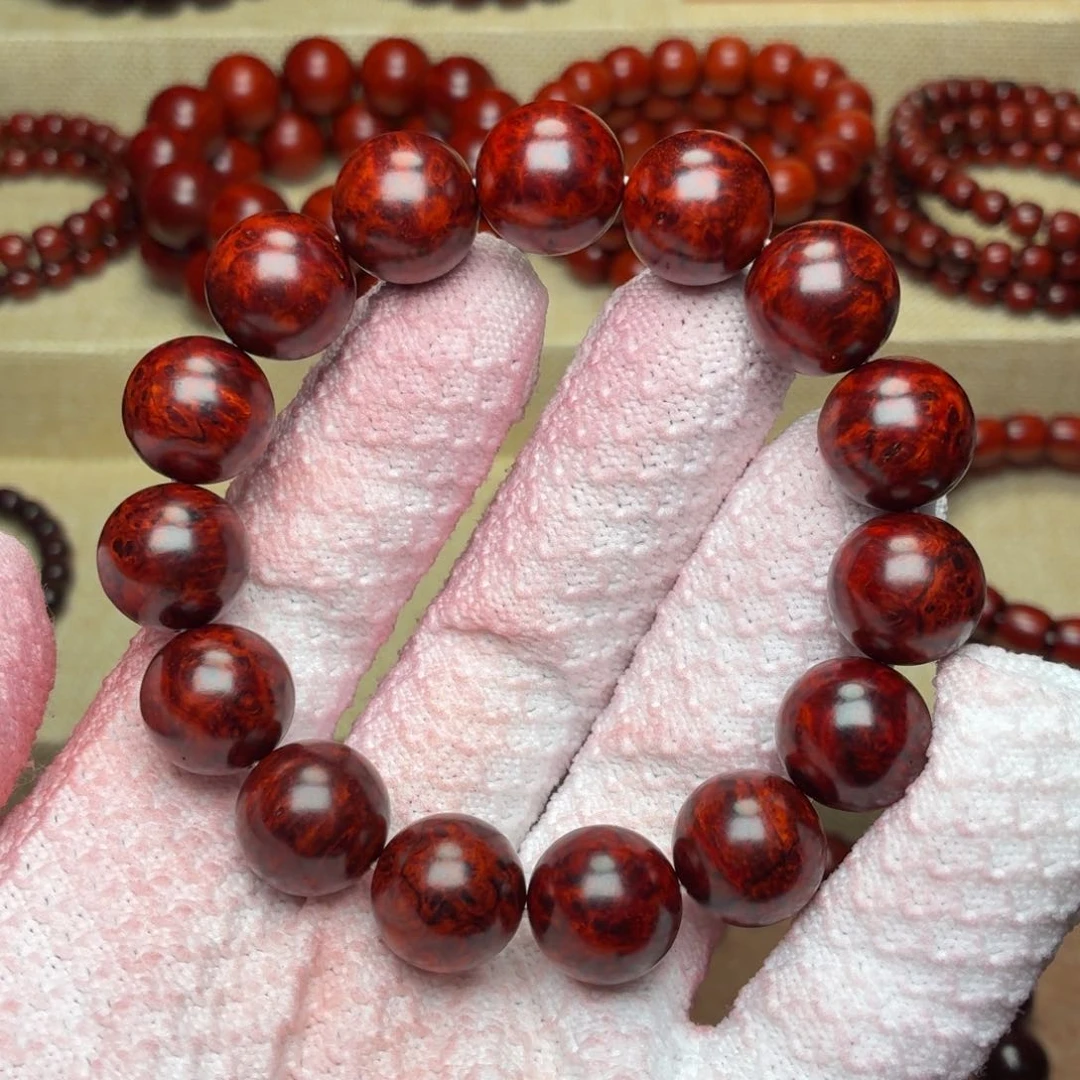 小叶紫檀手串/手链15无胶留疤