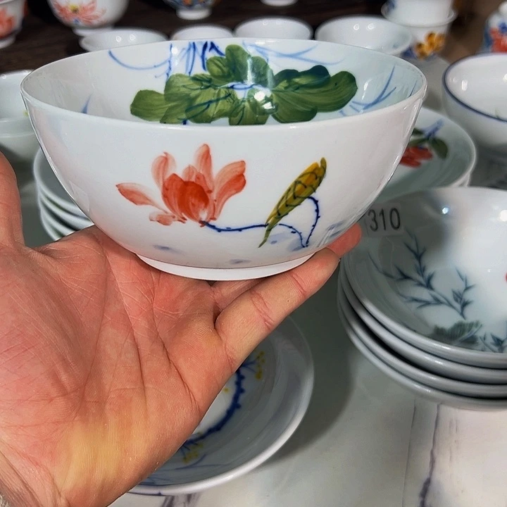 瓷景德镇手工手绘陶瓷6寸