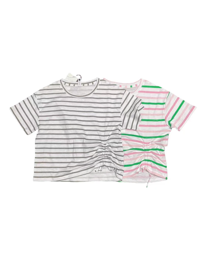 BB3休闲简约春夏潮流短袖夏季宽松圆领女士印花时尚