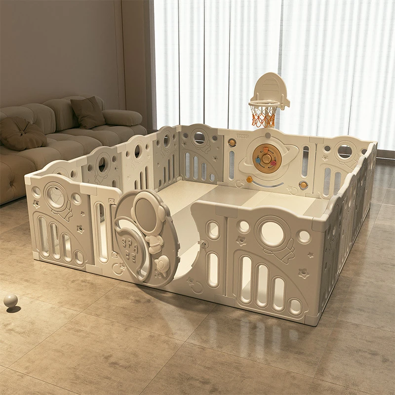 婴儿游戏围栏防护栏宝宝爬爬垫地上室内家用地围儿童乐园栅栏客厅