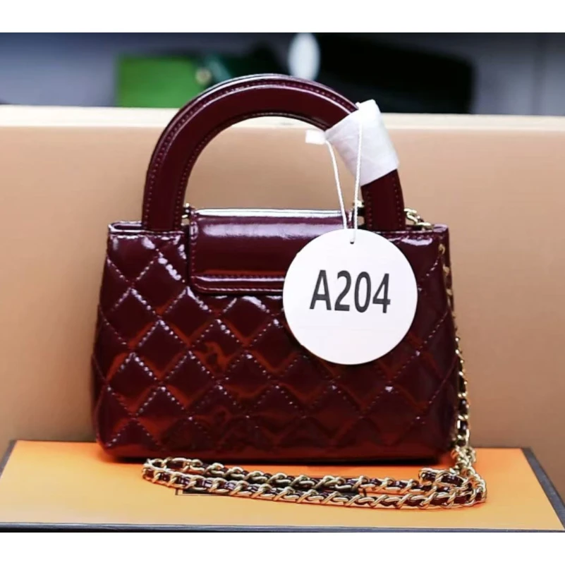 【A204】真皮女包 20*6*14