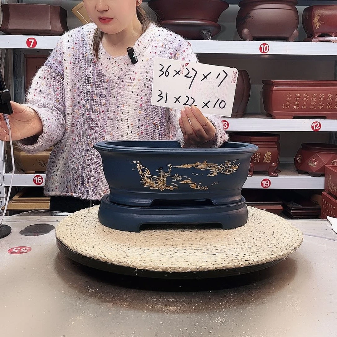 花盆紫砂紫砂花盆