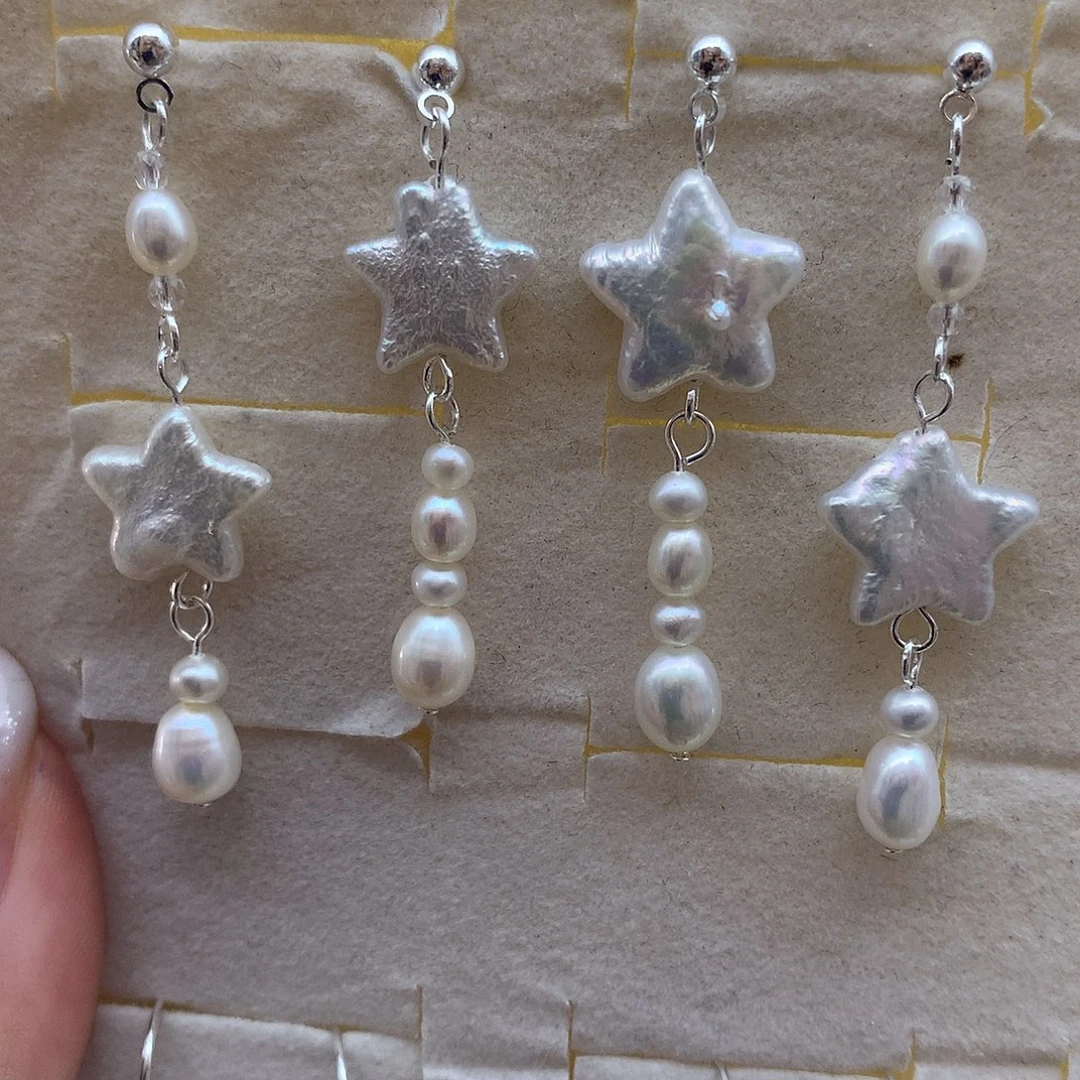 淡水珍珠耳饰未镶嵌