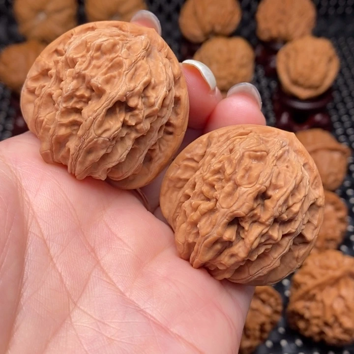 吊坠文玩核桃8三角楼40