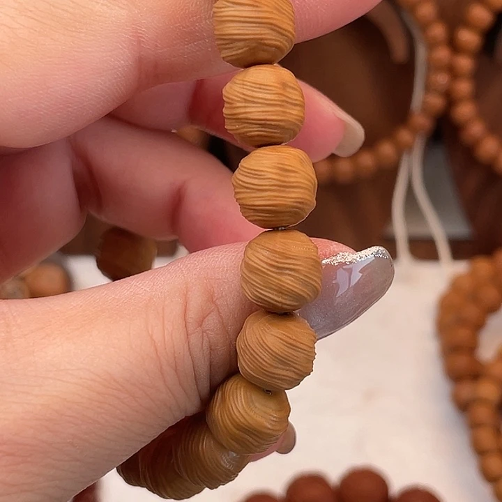 核桃手串/手链微瑕鬼印无相10mm左右
