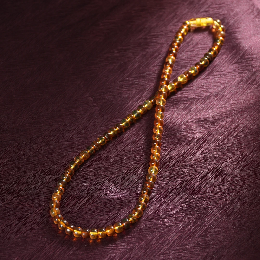 【老掌柜】琥珀项链/BBJ0614118