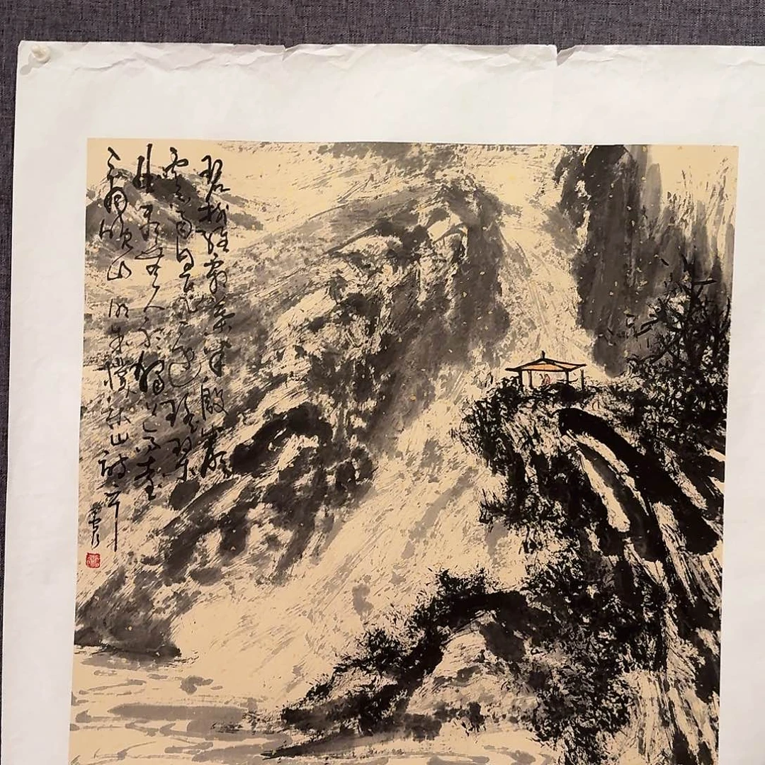 国画雷公老师作品画作