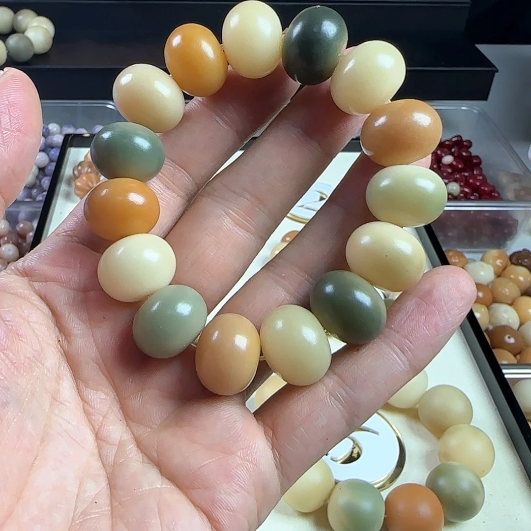 菩提根/象牙果手串龙*卡19算盘一条