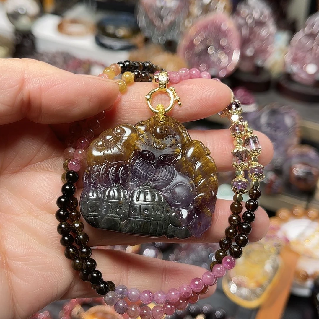 未镶嵌颈饰水晶订制