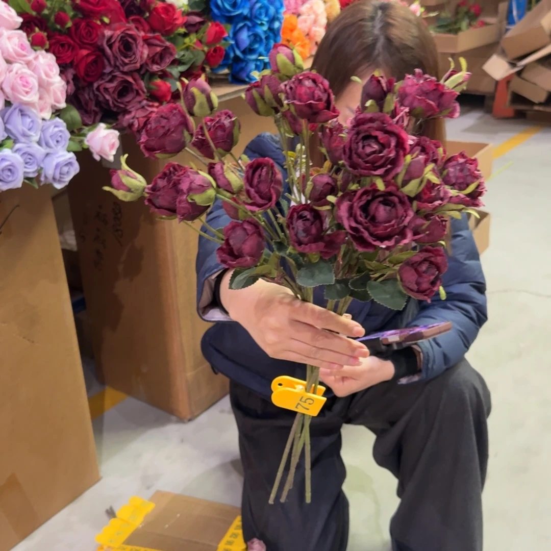 75号「闪购」仿真花，公主请下单