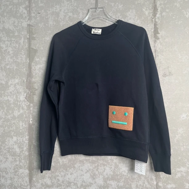 未使用 WE11 DONE XS*1/Acne Studios/深蓝色机器人卫衣/JP