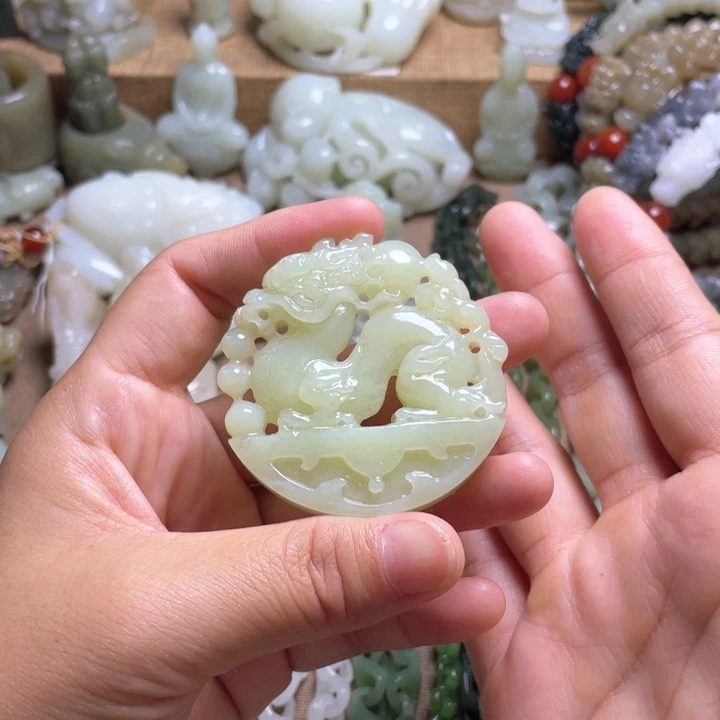 颈饰未镶嵌和田玉用***9