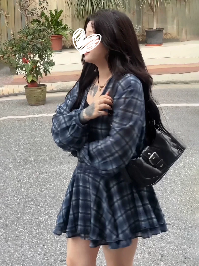 VaVa家：大码女装「南风有意」夏季韩系慵懒千金清冷贵系显瘦连衣裙