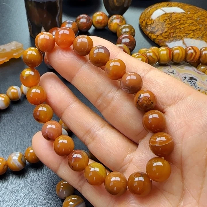 未镶嵌玛瑙/玉髓珠宝奇石