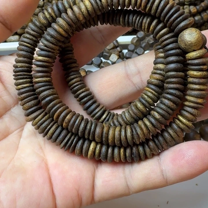 沉香手串智**生乌身手串26克加