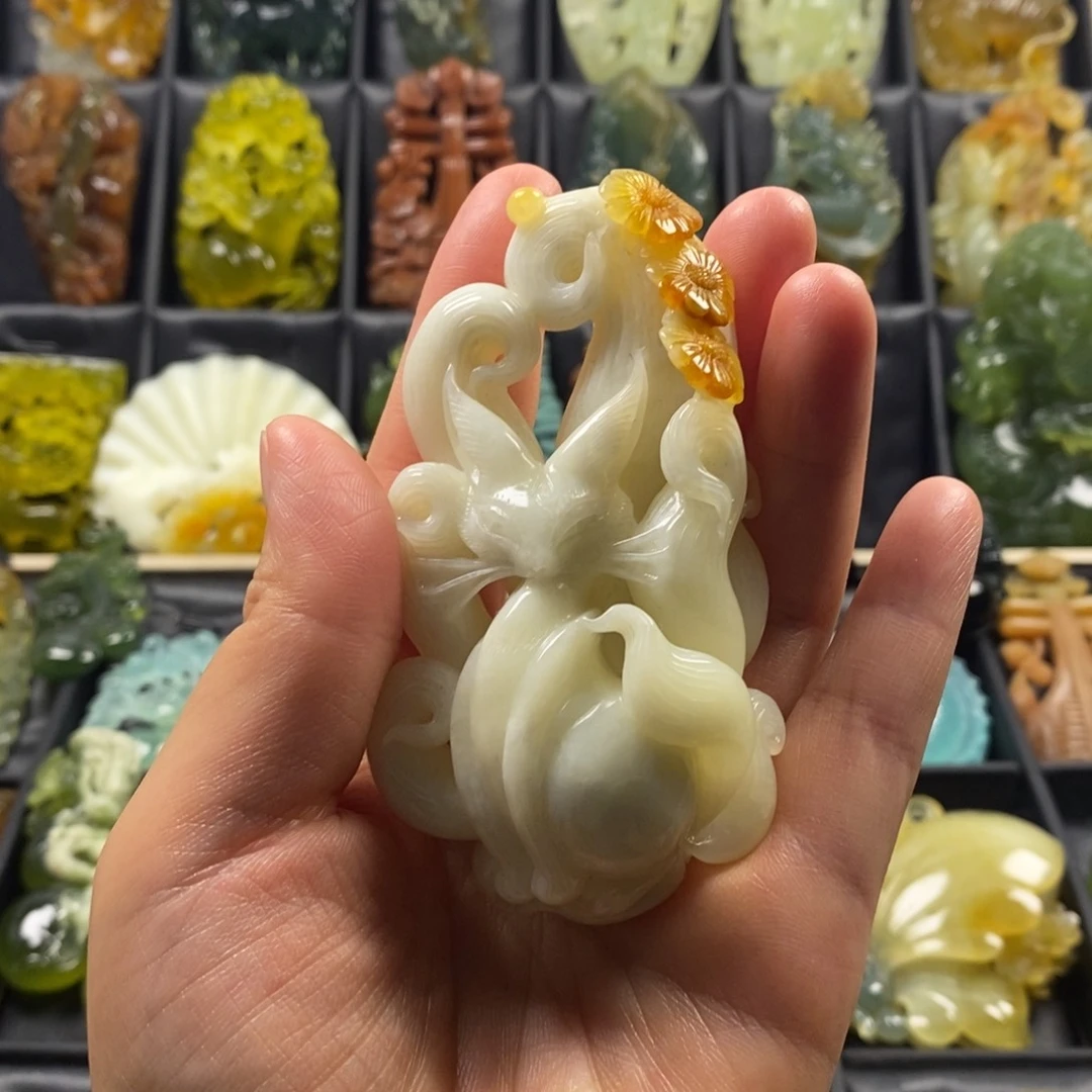 蛇纹石玉合金颈饰@**樂