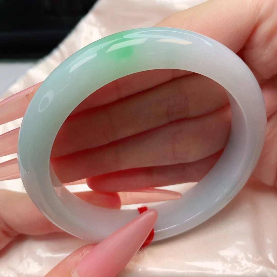 未镶嵌手镯翡翠正圈58