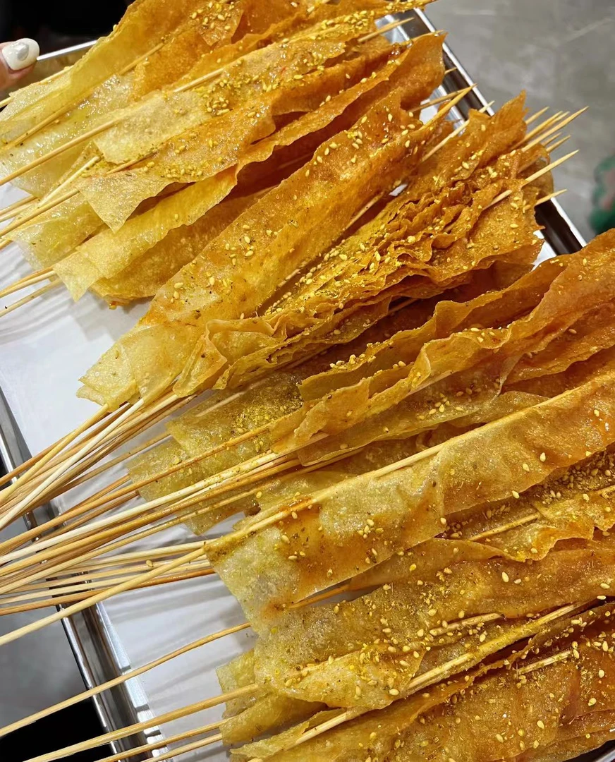 美田福豆白豆皮【10捆*20支】休闲小零食