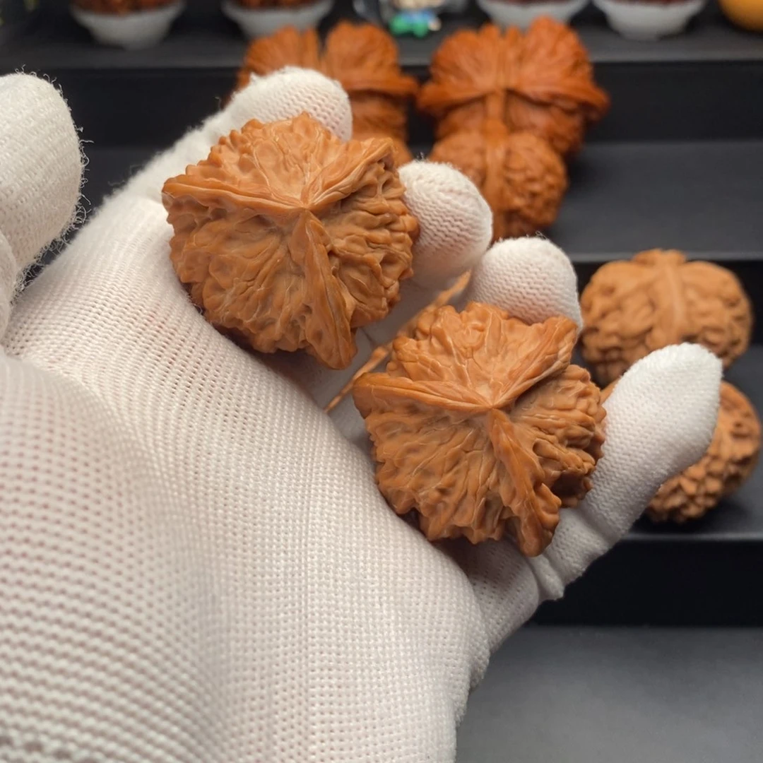 把件文玩核桃单**旋盘山三棱