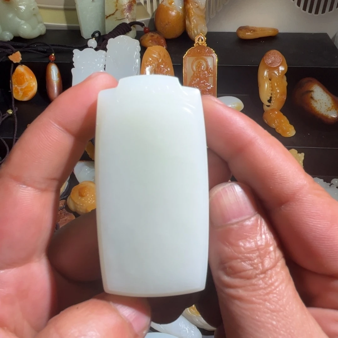 和田玉挂件未镶嵌