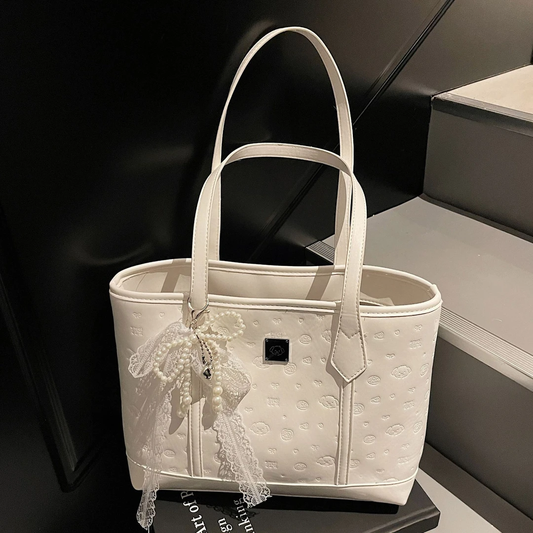 高级感百搭大包包女2025新款夏季时尚腋下托特包大容量通勤单肩包