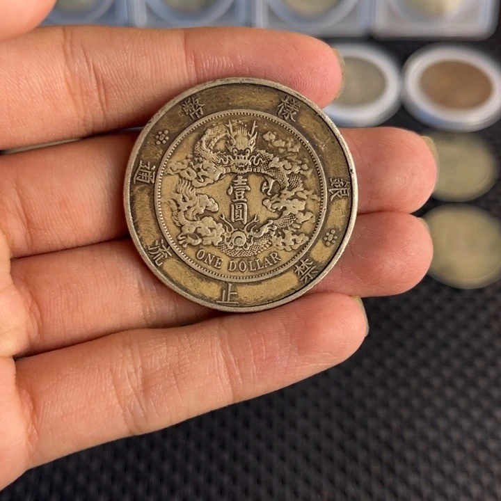 金属大头龙洋船洋工艺品