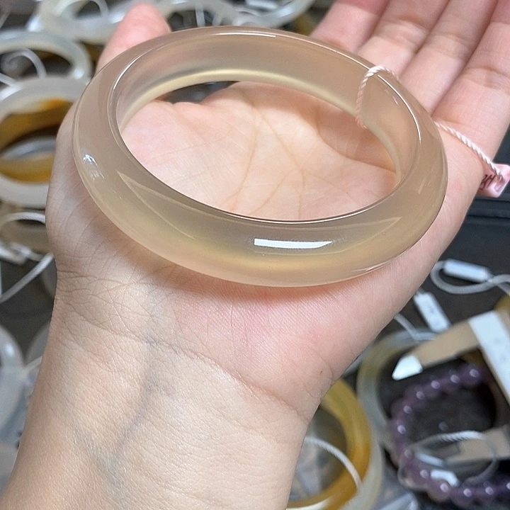 玛瑙/玉髓珠宝半成品未镶嵌白****^