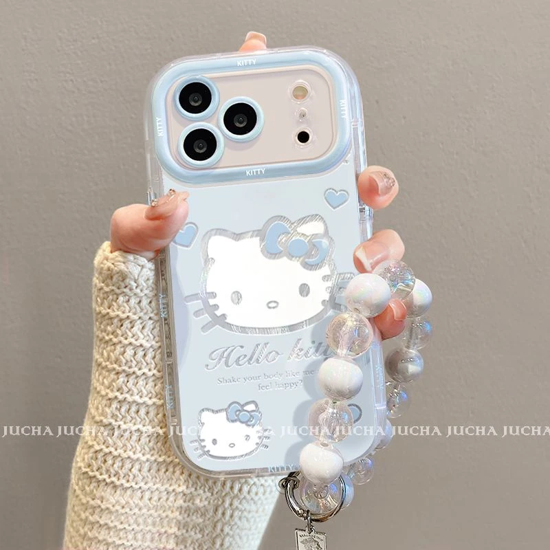 适用羽纱凯蒂猫苹果17pro手机壳全包防摔iphone17air不撞款可爱卡
