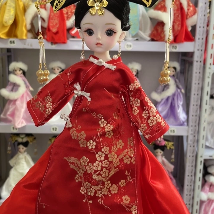 布艺漫美手工娃娃摆件礼品摆件娃娃好看