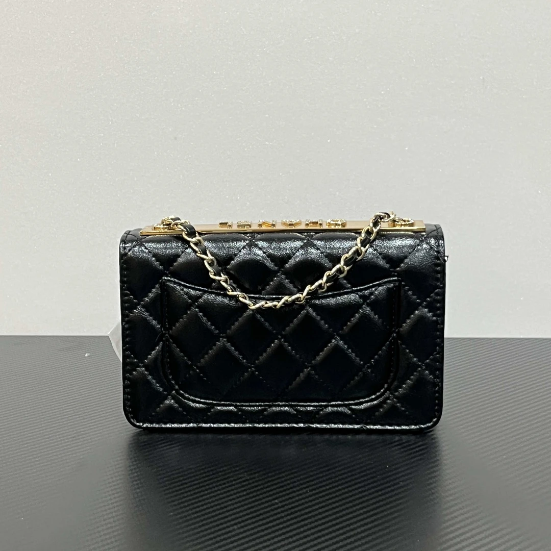 手工真皮包-6836-横字-香-黑