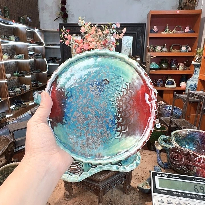 杯吉*纯手工咖啡杯盘碗