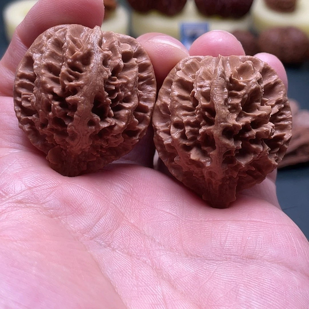 猴头核桃吊坠菊花低小帽子