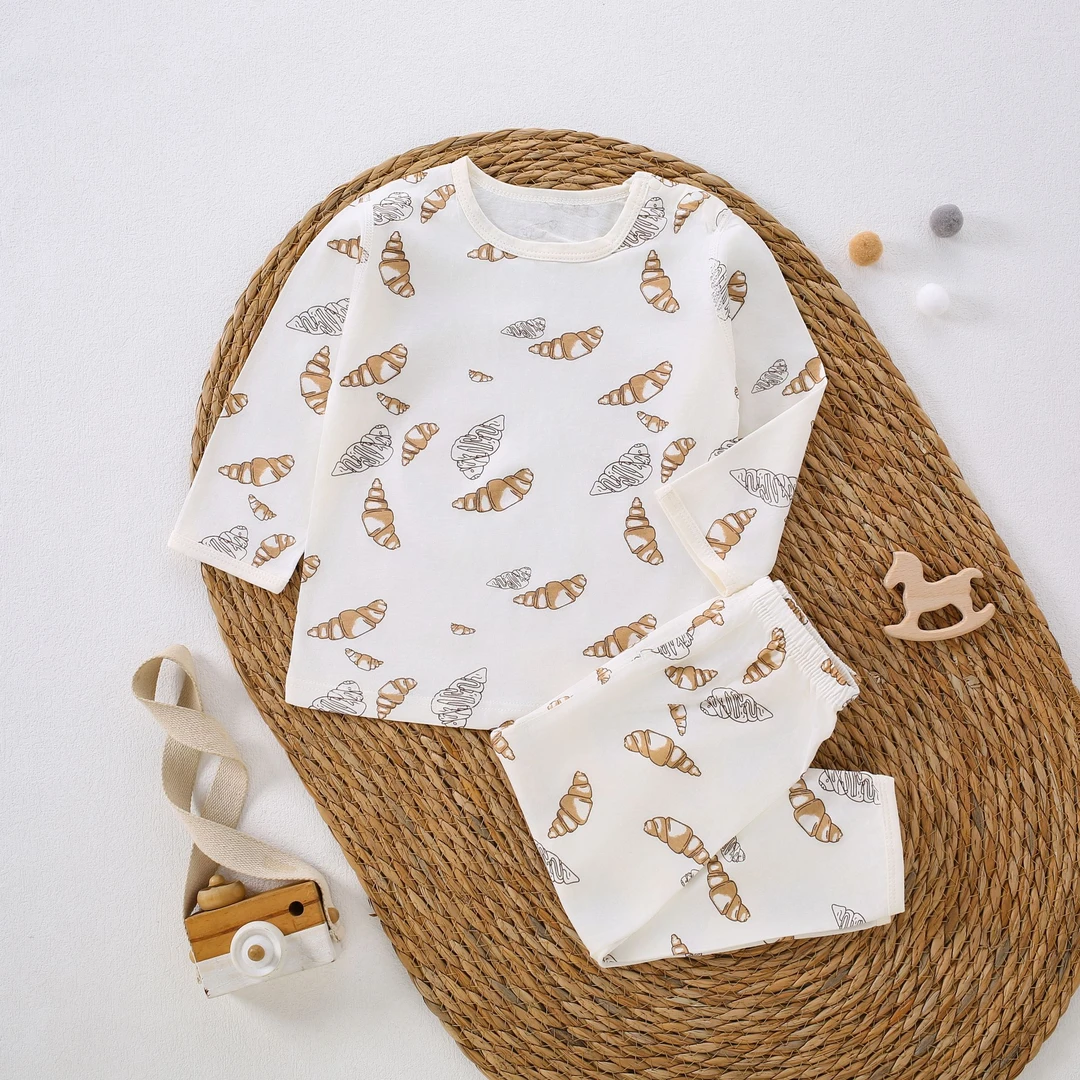 9999-【牛角包-套装】直播间宝宝秋衣连体链接专属