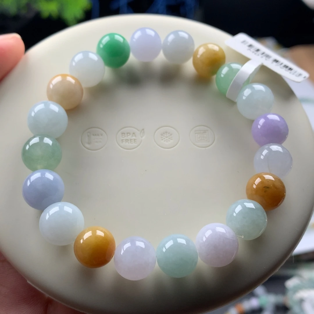 未镶嵌手链翡翠卡9.6