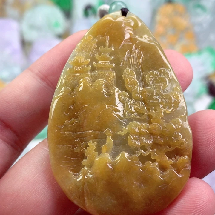 吊坠(不含链)未镶嵌翡翠