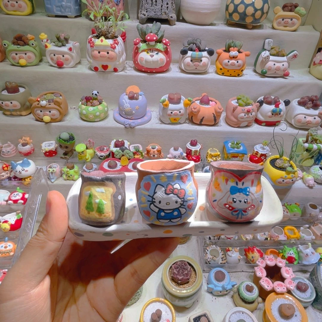 060纯手工制作重工盆盆28一只