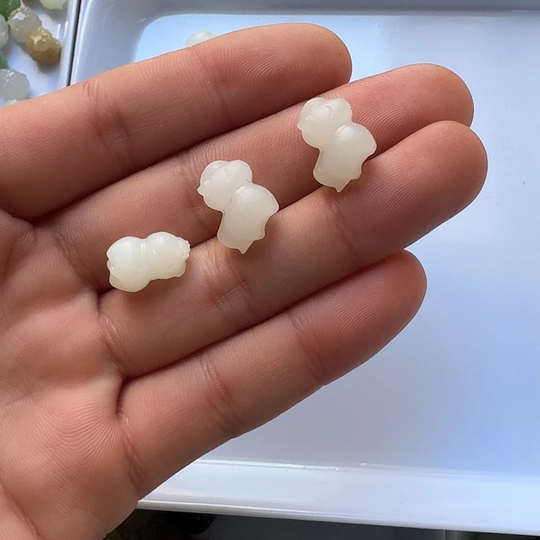 鹿***通和田玉未镶嵌手链