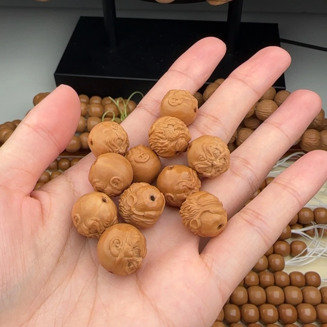 猴头核桃手串猴头单颗